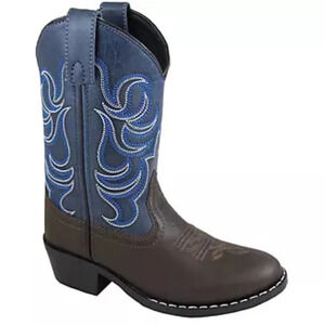 Smoky Mountain Kids Monterey Navy Boots Size 3 LNC